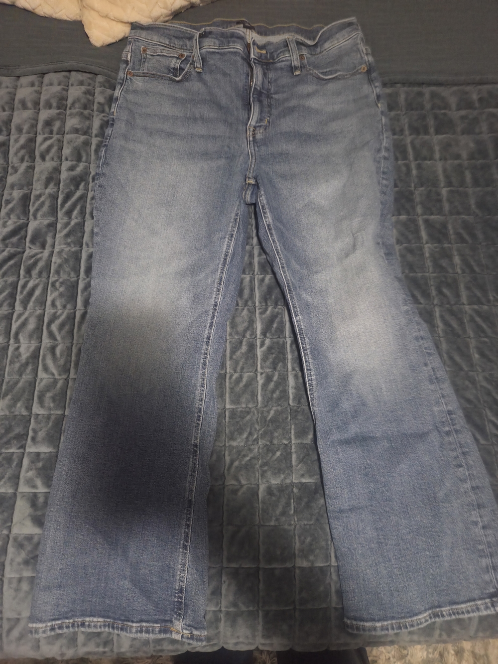 J. Crew Light Wash Flared Jeans